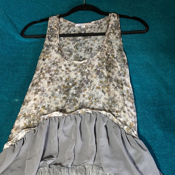 Sheer Slip Dress with Uneven Hemline - Picture 2 of 8